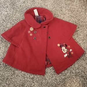 Disney Minnie Mouse Christmas Overcoat